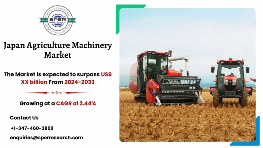Japan Agricultural Machinery Market Growth, Trends 2033