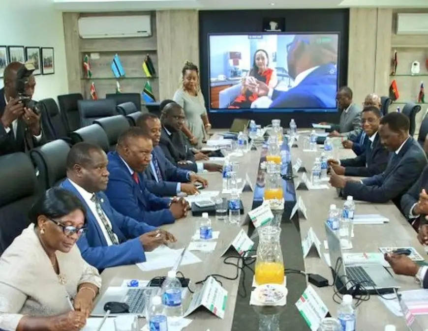 DST Patrick Ocailap leads Uganda’s delegation to Zimbabwe for the 63rd EXCOM meeting.