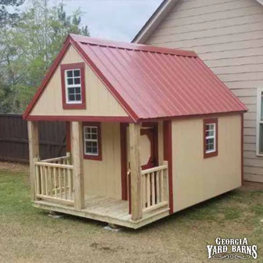 Crafting Childhood Memories why a Custom Playhouse is the Perfect Addition to Your Yard