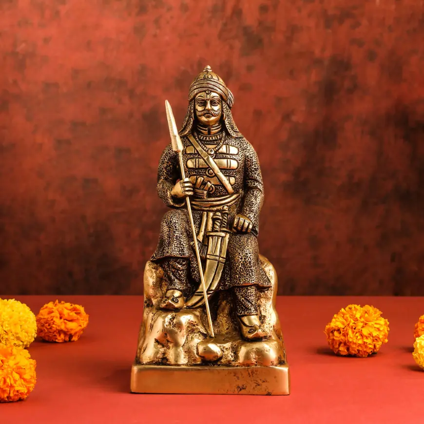 Buy Maharana Pratap Statue Online for Home and Office Decor