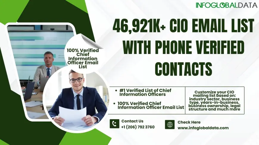 Everything You Need to Know About the CIO Email List from InfoGlobalData