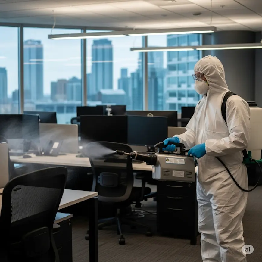 Disinfection Services Mississauga Commercial – Protecting Workplaces with Professional Cleaning