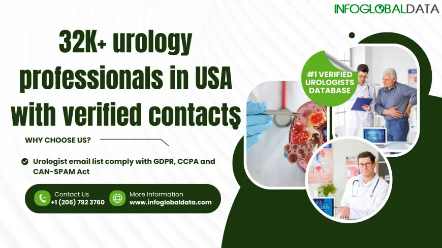 Get Access to Verified Urologists with InfoGlobalData’s Specialized Email List