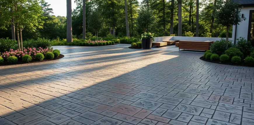 Decorative Stamped Concrete Flooring