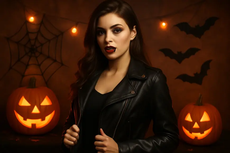 Why Leather Jackets Are the Perfect Halloween Outfit: