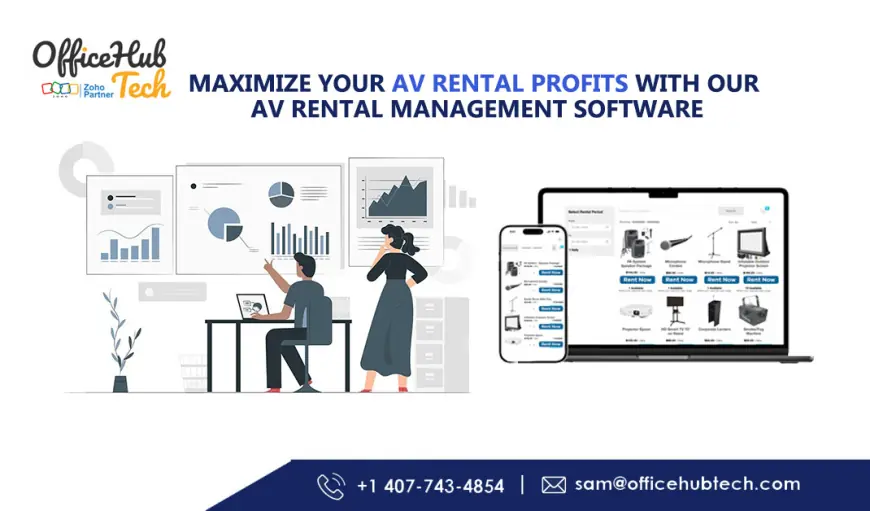 Maximize Your AV Rental Profits with Our AV Rental Management Software