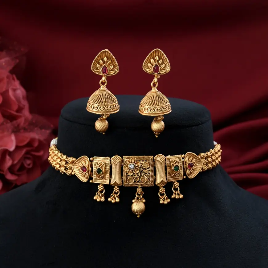 Buy Antique Necklace Set Online in India at Rebaari