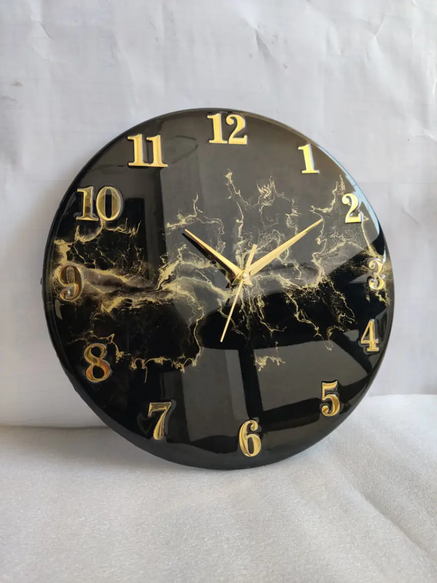 Shop Black and Blue Wall Clocks Online at Custom Craft