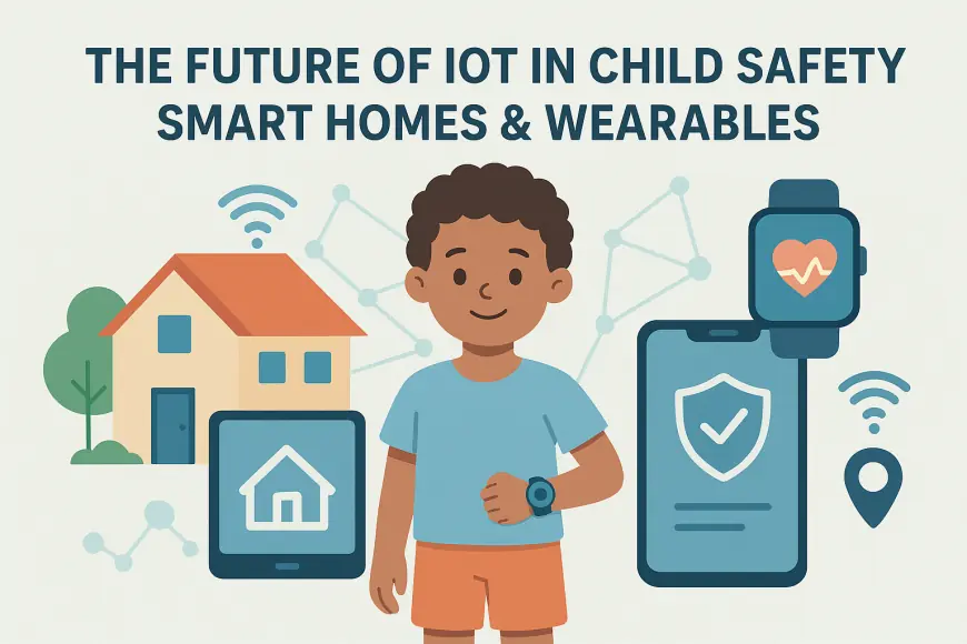 The Future of IoT in Child Safety: Smart Homes & Wearables