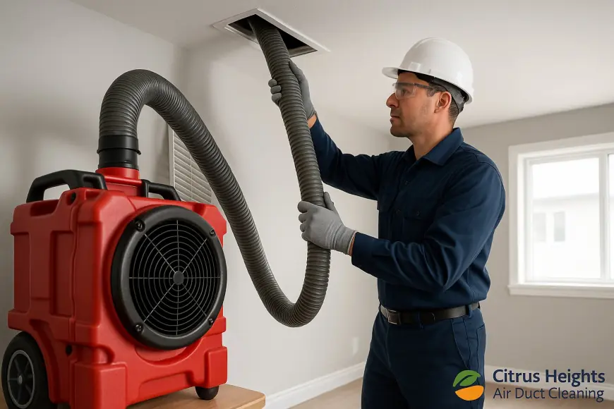 How Can Negative Pressure Air Duct Services Improve Indoor Air Quality in Citrus Heights?