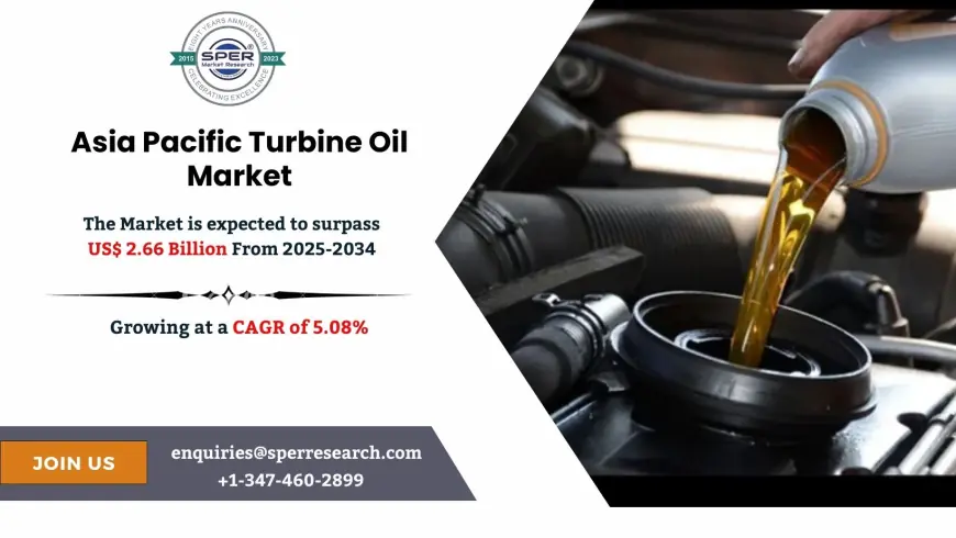 Asia Pacific Turbine Oil Market Trends, Growth and Analysis 2034