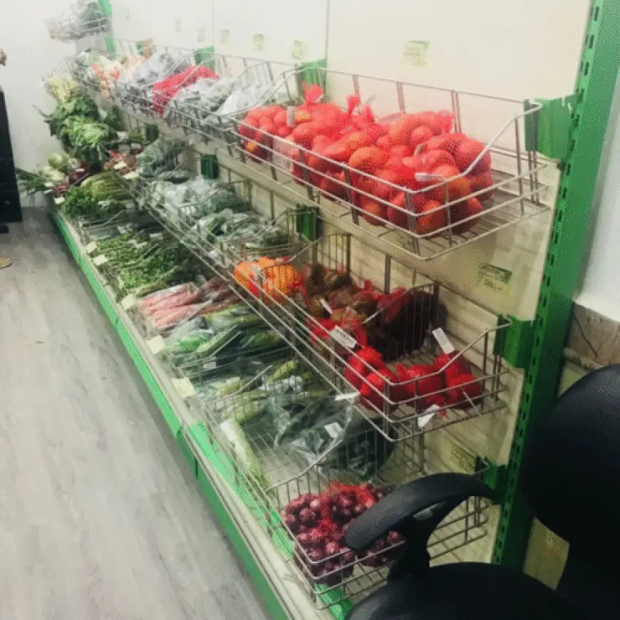 Enhance Store Space with Durable Grocery Display Rack