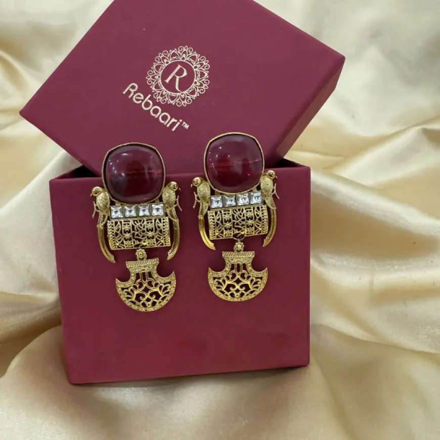 Shop Stylish Antique Earrings Online in India at Best Price