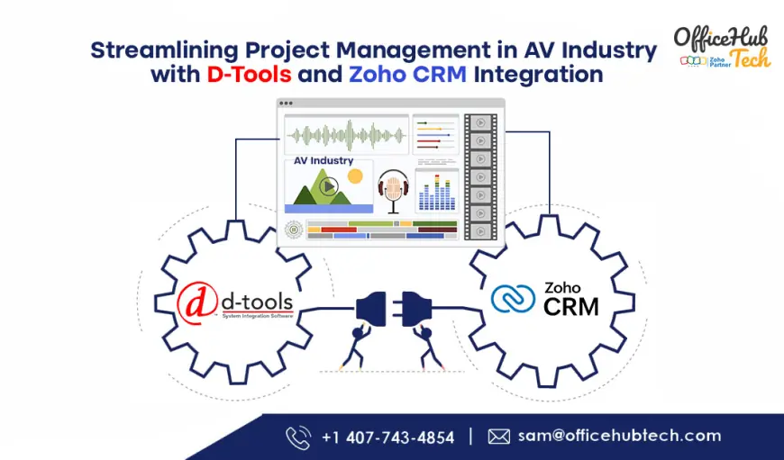 Streamlining Project Management in the AV Industry with D-Tools for Zoho CRM Extension