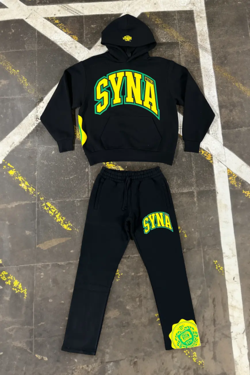 Syna World Tracksuit: Redefining Modern Streetwear Elegance