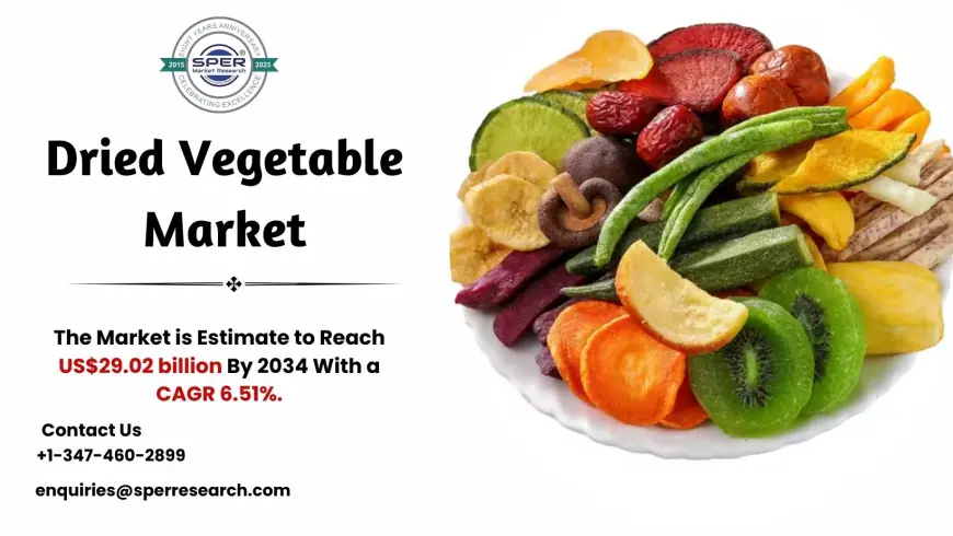 Dried Vegetable Market Size, Share and Analysis 2034