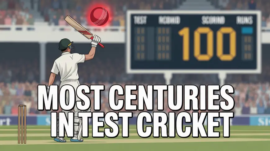Most Centuries in Test Cricket Legends Who Shaped the Red Ball Game