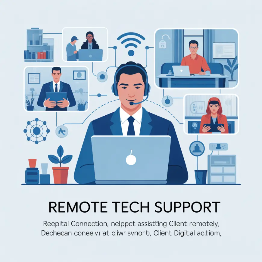 Remote Tech Support: Enhancing Efficiency from Anywhere