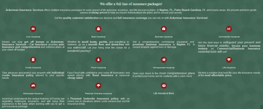 Homeowners Insurance Palm Beach Gardens FL & Auto Insurance Palm Beach Gardens FL: Protecting Your Home and Drive