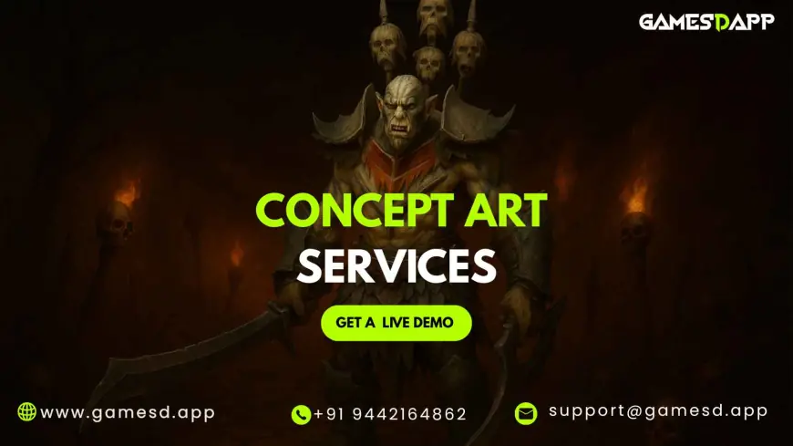 Why Every Game Development Company Needs Concept Art Services in 2025