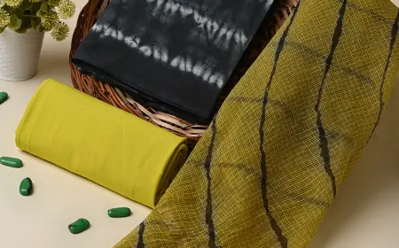 Buy Printed Cotton Suits With Chiffon Dupatta Online