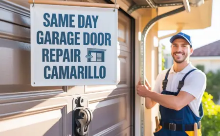 Who Offers Reliable Same Day Garage Door Repair Services in Camarillo?