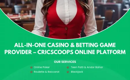 All-in-One Casino & Betting Game Provider – Cricscoops Online Platform