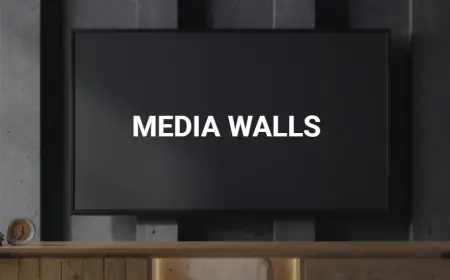 luxury media wall