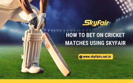 How to Bet on Cricket Matches Using Skyfair