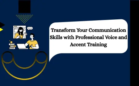 Transform Your Communication Skills with Professional Voice and Accent Training