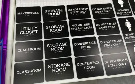 ADA Directional Signs: A Must-Have for Inclusive Navigation