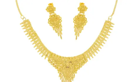 Indian Gold Necklace Set – A Timeless Symbol of Elegance