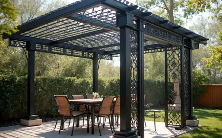 The Comprehensive Guide to Choosing a Metal Pergola Contractor in Dubai