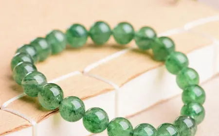 Natural Green Aventurine Bracelet – Luck, Heart Healing & Abundance