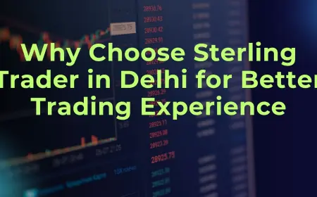 Why Choose Sterling Trader in Delhi for Better Trading Experience