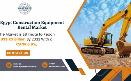 Egypt Construction Equipment Rental Market Report: Regional Trends and Projections 2033