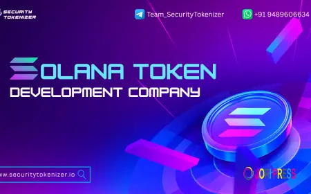 Want High-Performance Tokens? Here’s Why a Solana Token Development Company Matters