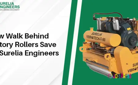 How Walk Behind Vibratory Rollers Save Costs Surelia Engineers | Fuel Efficiency And Performance: