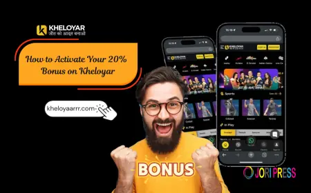 How to Activate Your 20% Bonus on Kheloyar Easily