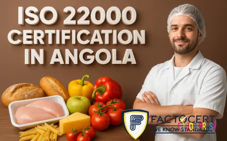 Why food industry needs ISO 22000 Certification in Angola?