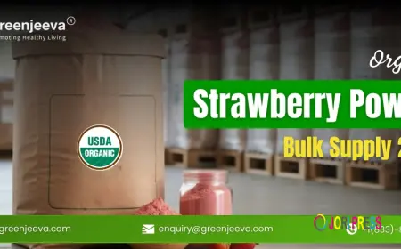 Organic Strawberry Powder: A Clean-Label Essential for Bulk Buyers