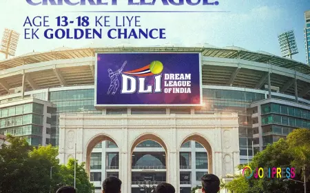 India's First Junior Tennis Ball Cricket League