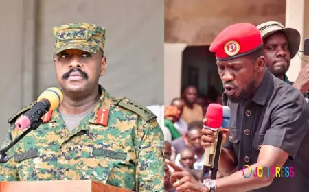 BIG CLASH!!.Museveni, Bobi Wine Face Off as Both Are Dominated Same Day