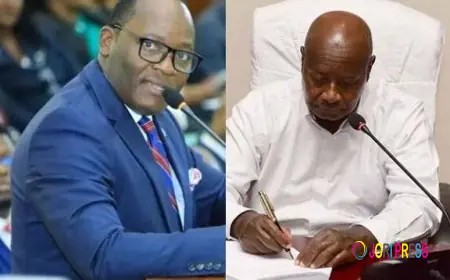 Unseating Museveni Is Very Impossible!! Bobi Wine's Enemy Mathias Mpuuga Pulls Out From Presidential Race