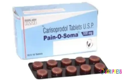 Pain O Soma 500mg: Effective Muscle Relaxant for Pain and Spasms