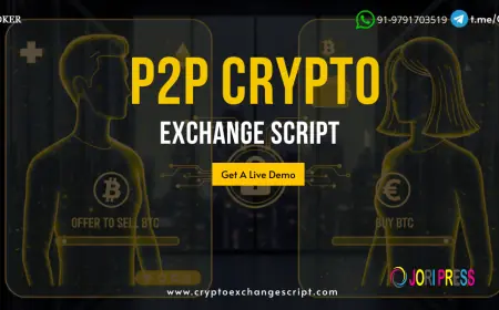 Want Full Control of Your Crypto Trades? A P2P Crypto Exchange Script Shows You How