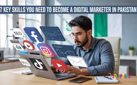 7 Key Skills You Need to Become a Digital Marketer in Pakistan
