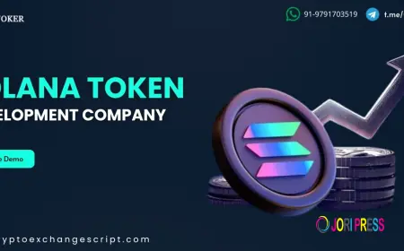 Custom Solana Token Development Services for Innovative Blockchain Solutions