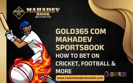 Gold365 com Mahadev Sportsbook – How to Bet on Cricket, Football & More