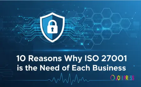 10 Reasons Why ISO 27001 is the Need of Each Business